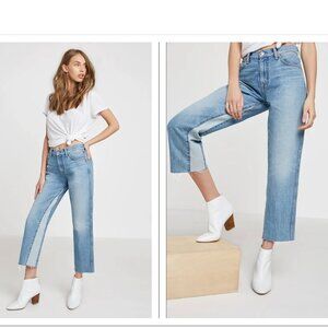 7 For All Mankind Kiki Vintage Wythe Jeans Women's Size 27 / 6 Cropped Length